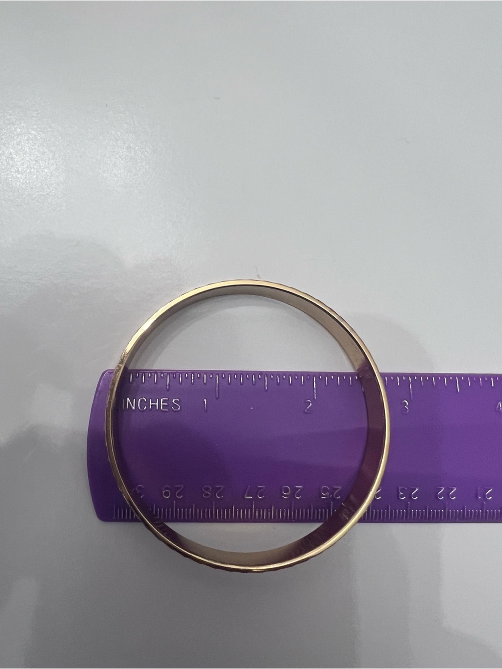 Monet Gold-Tone Textured Carved Bangle Bracelet - Picture 4 of 4